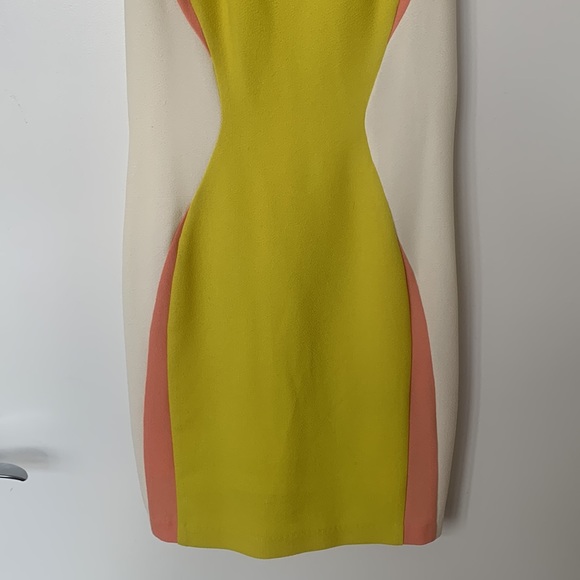 ARK & CO 1970's Style Colorblock Sleeveless Sheath Dress Size Medium - Picture 5 of 15